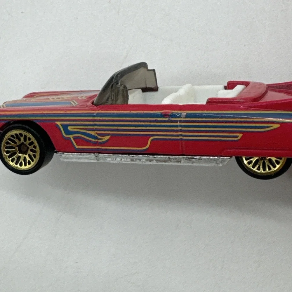 Hot Wheels '59 Cadillac Convertible Red 1989 Mattel